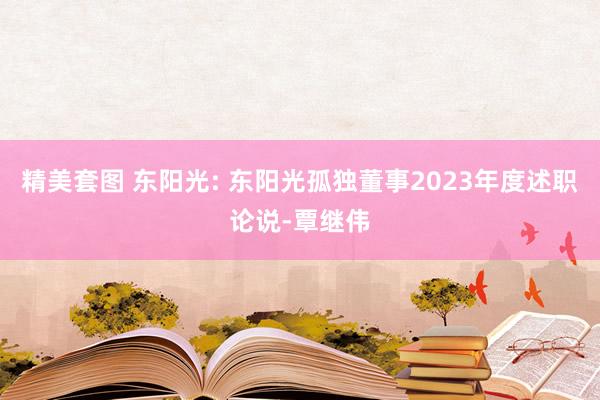 精美套图 东阳光: 东阳光孤独董事2023年度述职论说-覃继伟