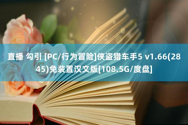 直播 勾引 [PC/行为冒险]侠盗猎车手5 v1.66(2845)免装置汉文版[108.5G/度盘]